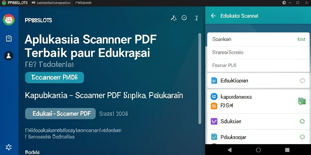 Antarmuka pengguna PP88SLOTS yang sederhana dan fungsional untuk scanner PDF.